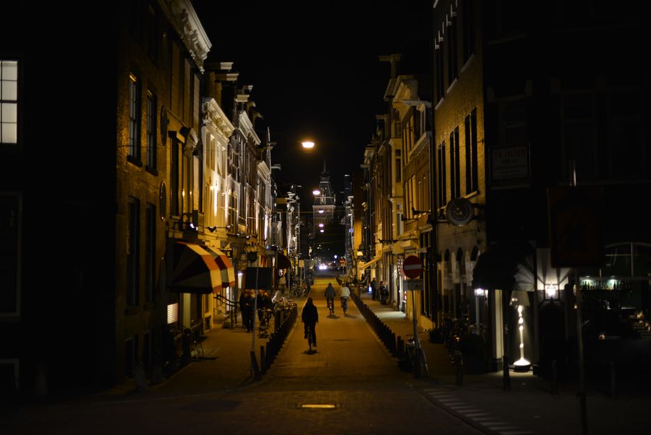 Nachts in Amsterdam