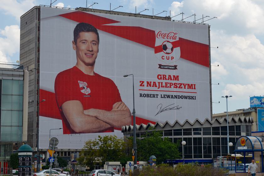 Großes Idol in Warschau: Lewandowski
