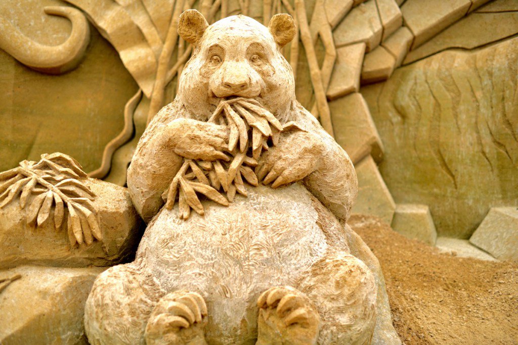 Sandskulptur Festival in Binz
